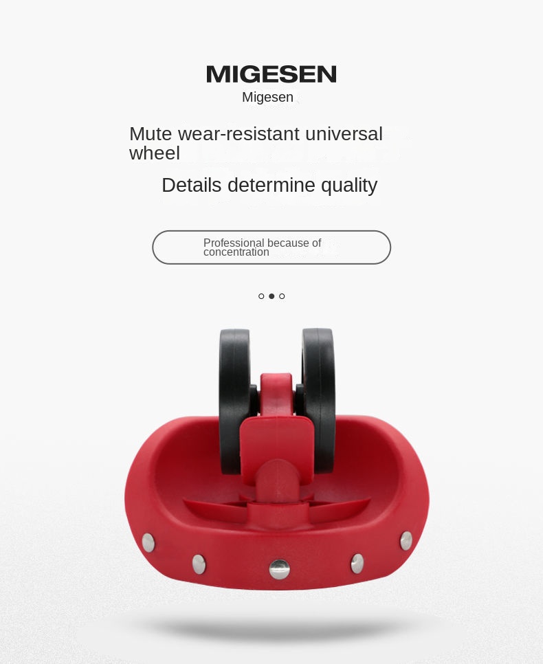 1 çift evrensel bagaj tekerlek - Silent Replacement Luggage Wheels incelemesi ve fiyatı