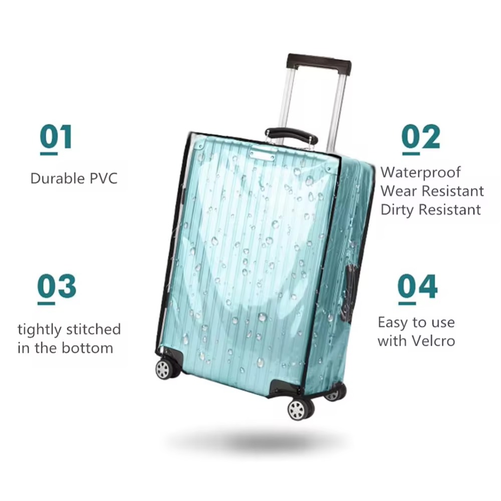 Yeni Seyahat Bagaj Koruyucu Kı - Luggage Protective Cover Transparent incelemesi ve fiyatı