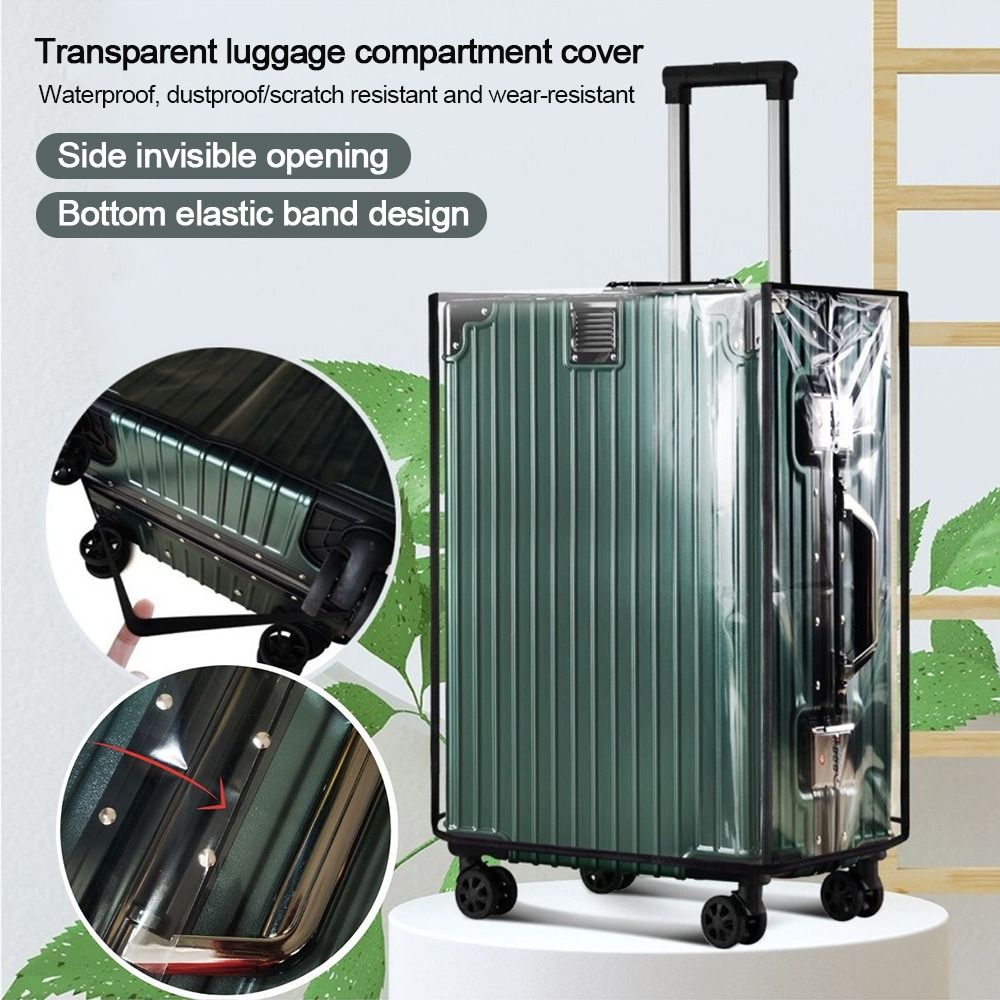 Dayanıklı Tam Şeffaf Bagaj Kor - Waterproof Suitcase Cover Protector incelemesi ve fiyatı