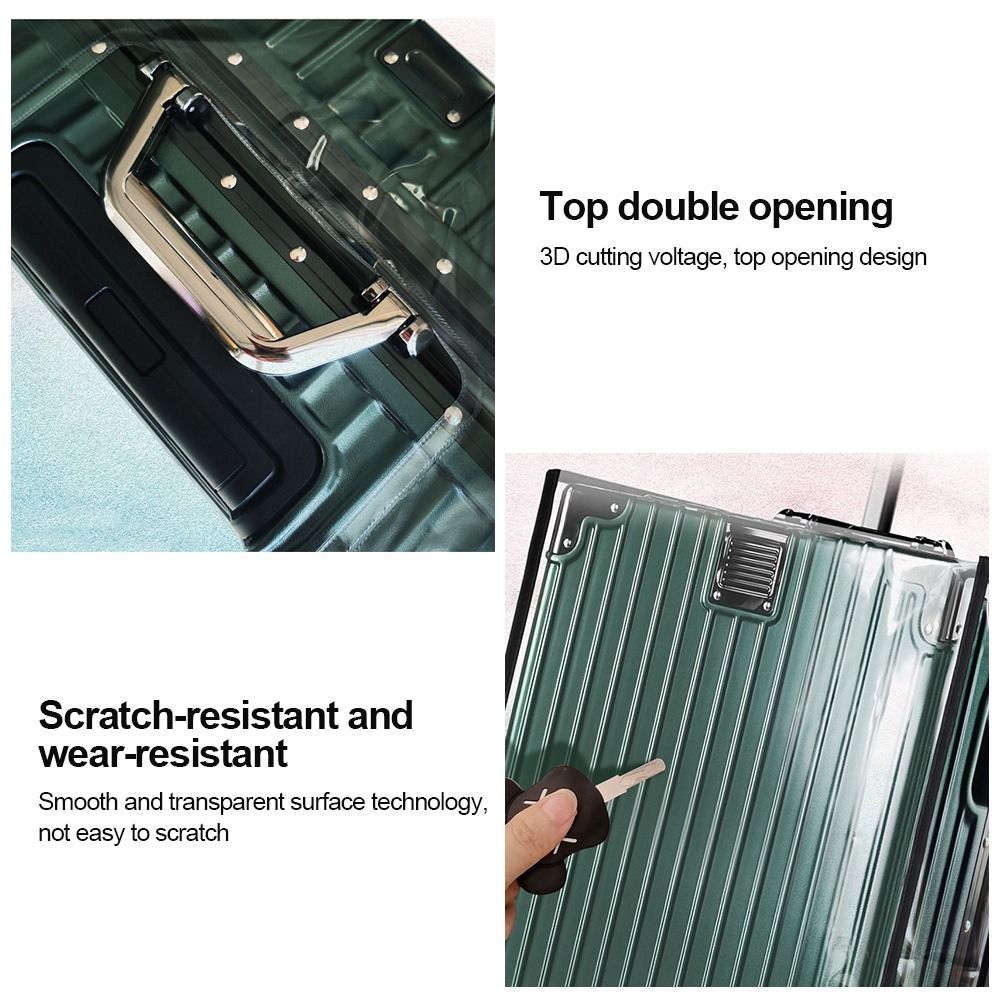 Dayanıklı Tam Şeffaf Bagaj Kor - Waterproof Suitcase Cover Protector incelemesi ve fiyatı