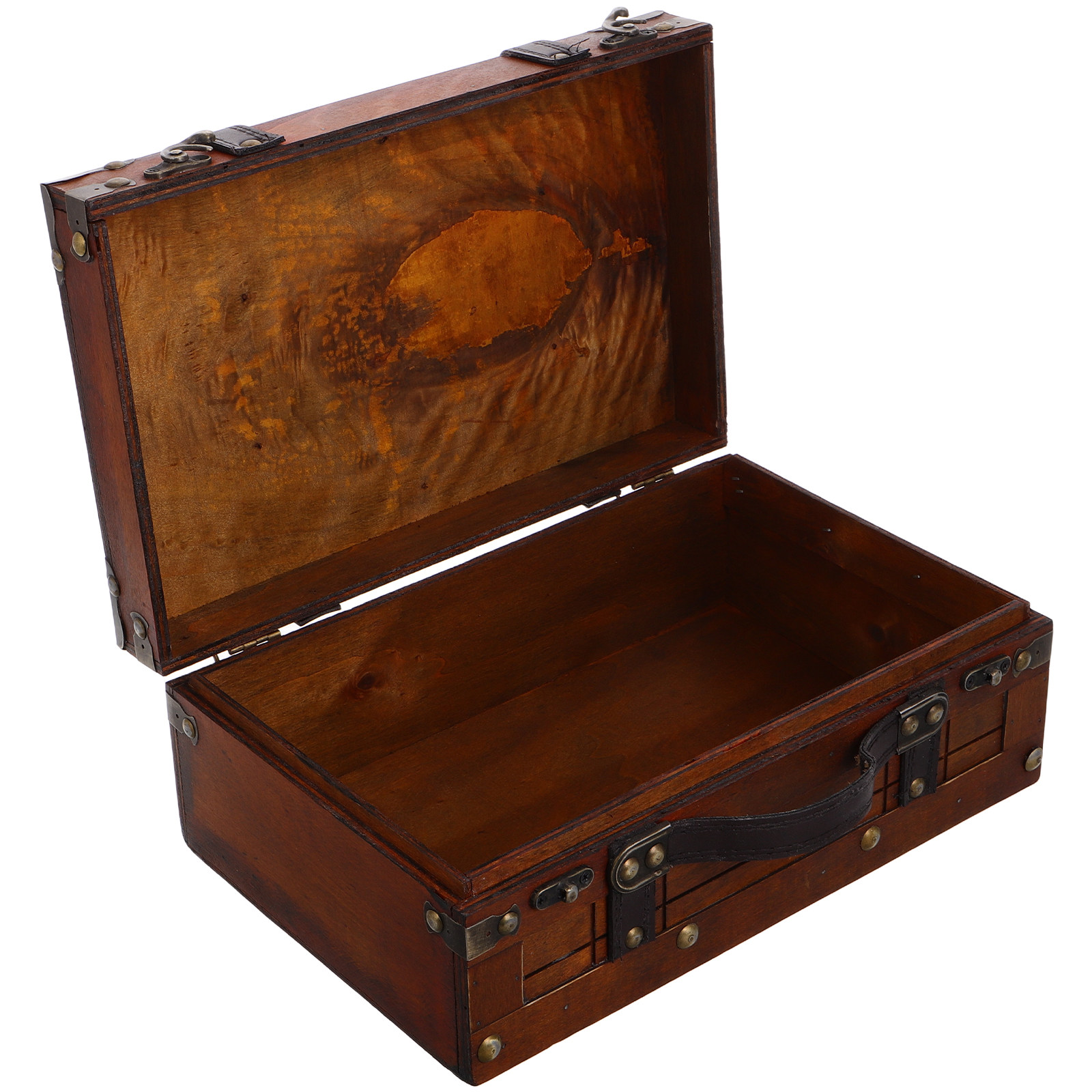 Retro Vintage Ahşap Saklama Ku - Retro Vintage Trunk Suitcase incelemesi ve fiyatı