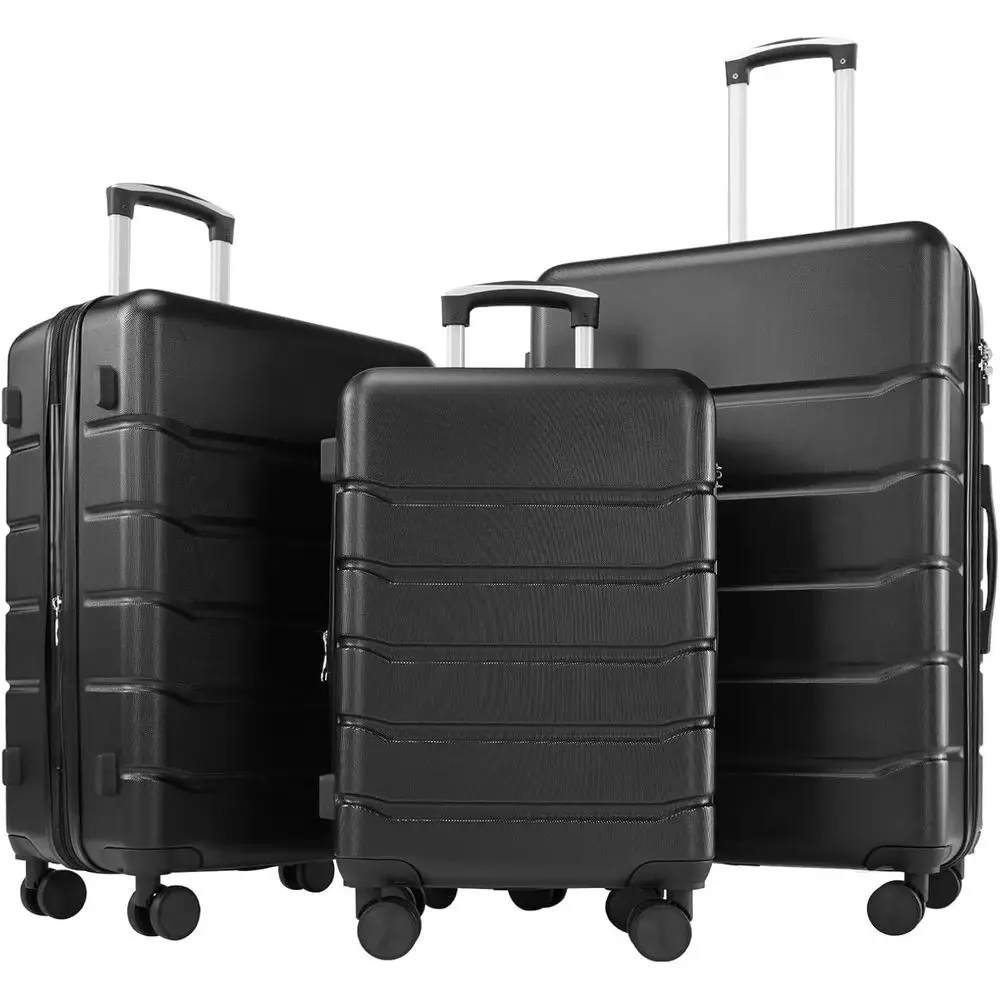 3 Parçalı Sert Kabuklu Döner V - Expandable Hard Shell Luggage Set incelemesi ve fiyatı