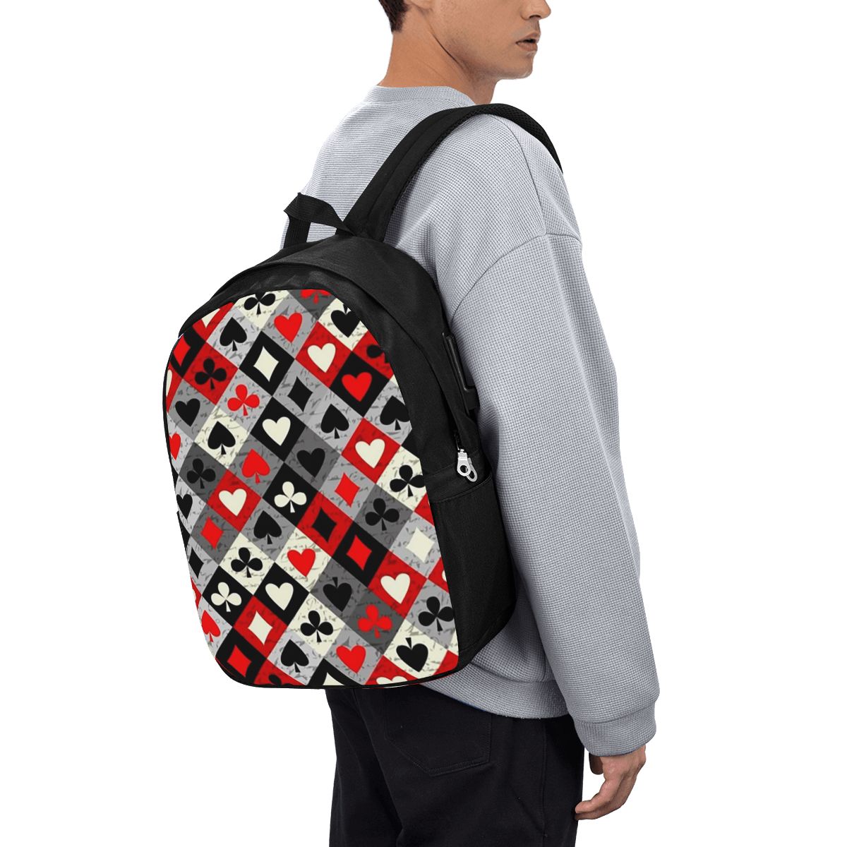 Oyun Kartları Poker Baskı Sırt - Travel Bags incelemesi ve fiyatı