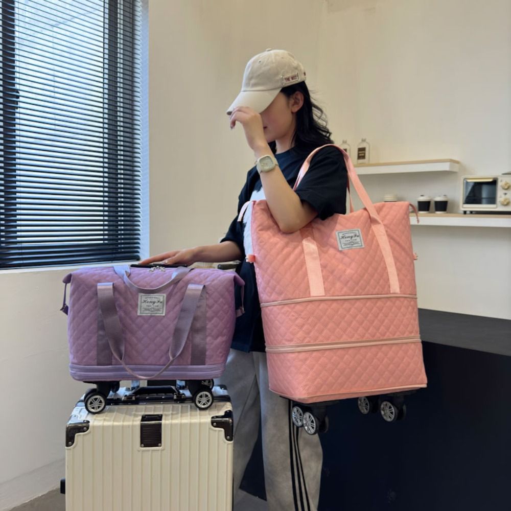 Yeni Oxford Kumaş Duffle Paket - Foldable Rolling Luggage Bag incelemesi ve fiyatı