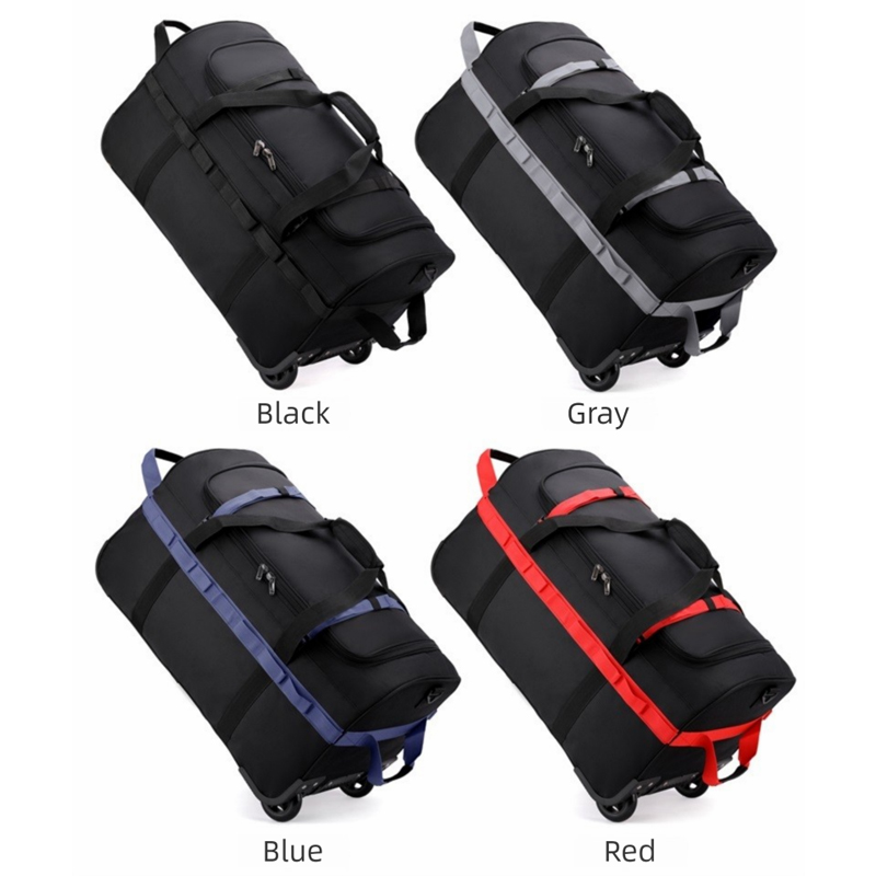 Ağır Hizmet Tekerlekli Spor Ça - Foldable Rolling Luggage Bag incelemesi ve fiyatı