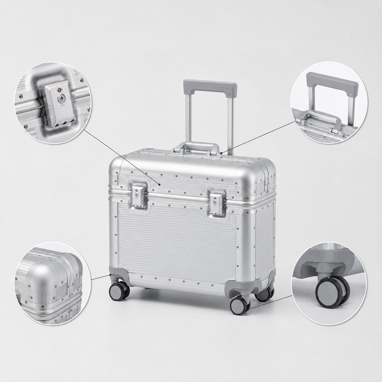 Bunnyfly 20 İnç PC Kabin Boy V - Aluminum Frame Carry On Luggage incelemesi ve fiyatı