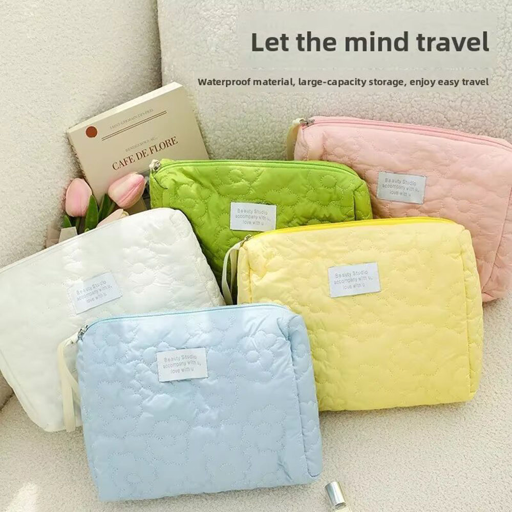 Yeni Çiçek Desenli Kadın Makya - Cosmetic Bags incelemesi ve fiyatı
