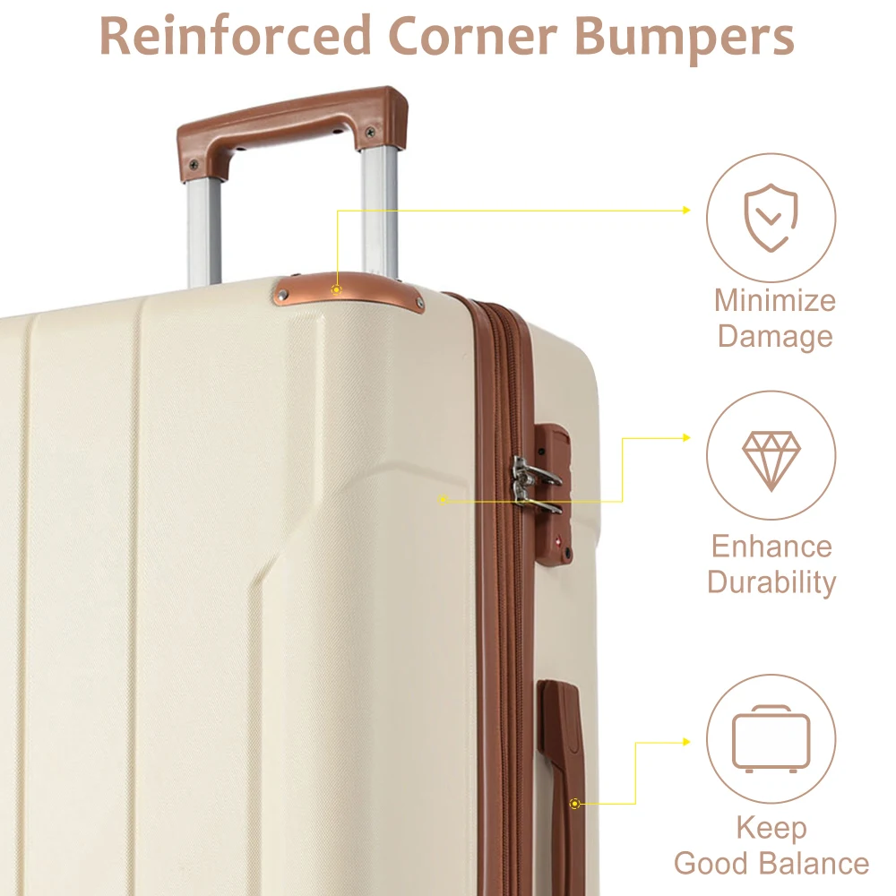 Sert Kabuklu ABS Valiz Seti 2  - Expandable Hard Shell Luggage Set incelemesi ve fiyatı