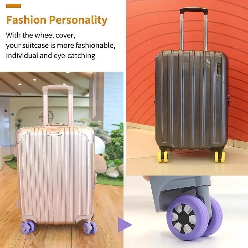 8 adet sessiz bagaj tekerleği  - Silent Replacement Luggage Wheels incelemesi ve fiyatı
