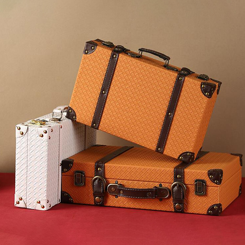 Vintage Ahşap Bavul Çok Fonksi - Retro Vintage Trunk Suitcase incelemesi ve fiyatı
