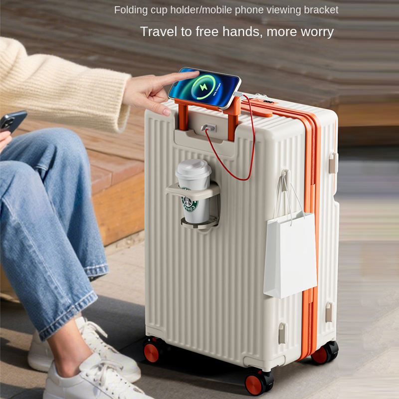 Şık 20-24 inç Seyahat Çantası  - Front Opening Laptop Luggage 24 Inch incelemesi ve fiyatı