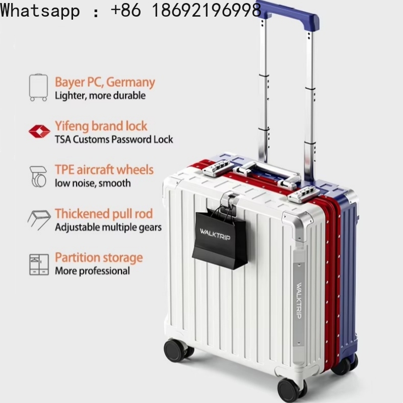 18 inç Bavul El Bagajı Seyahat - Aluminum Frame Carry On Luggage incelemesi ve fiyatı
