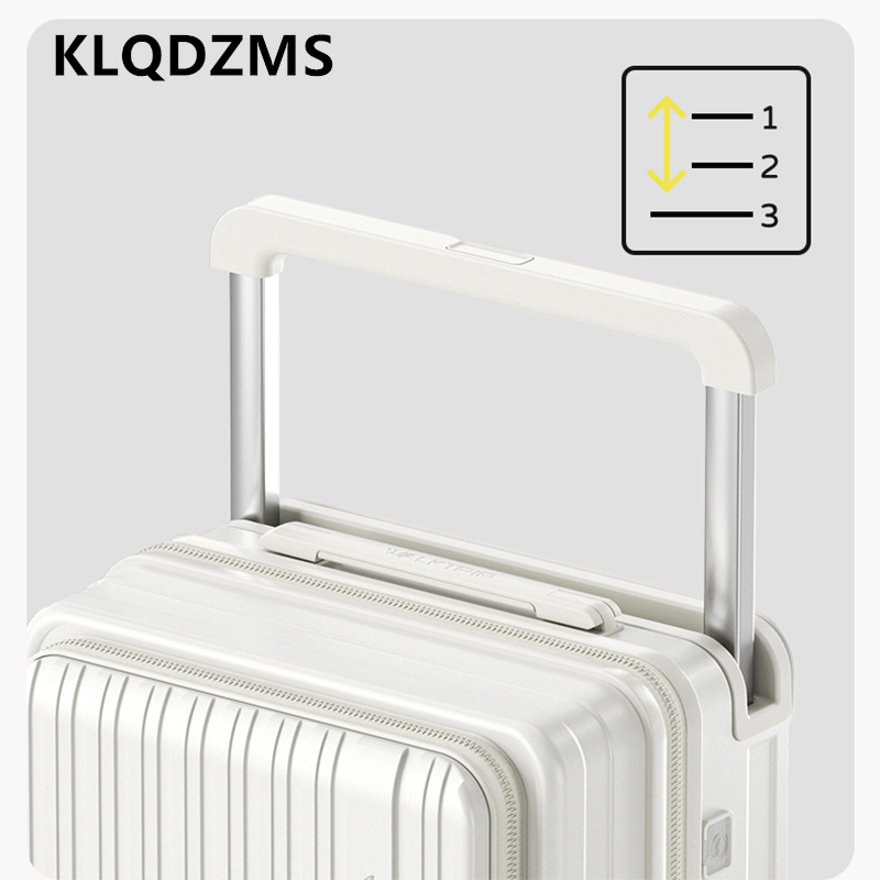 KLQDZMS Şarjlı Bavul Ön Açılır - Front Opening Laptop Luggage 24 Inch incelemesi ve fiyatı