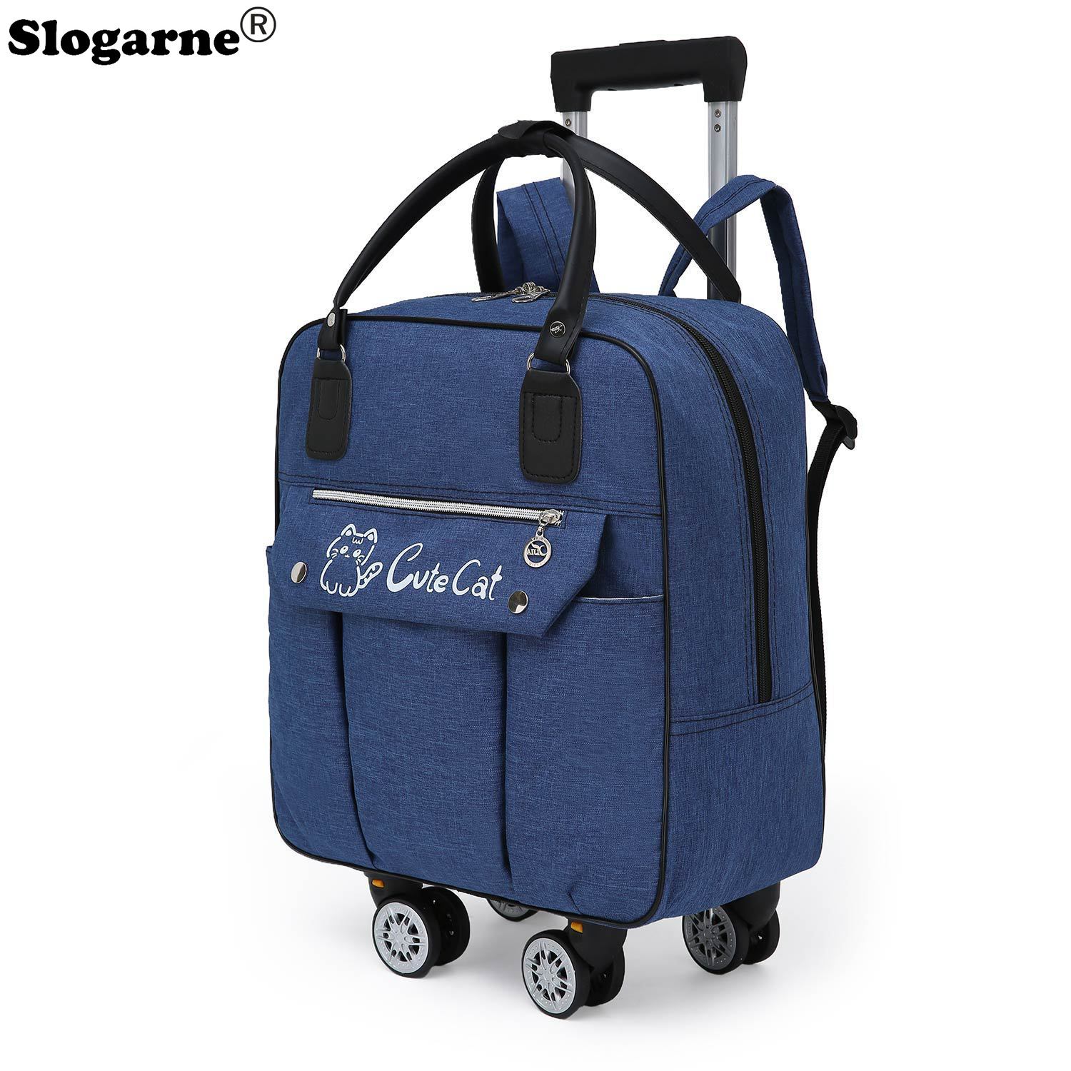Arabası Büyük Kapasiteli Seyah - Foldable Rolling Luggage Bag incelemesi ve fiyatı