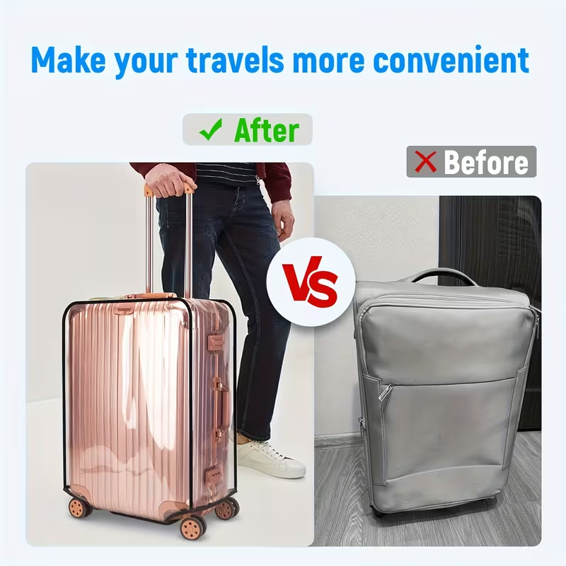 Şeffaf Bagaj Kılıfı - Su Geçir - Luggage Protective Cover Transparent incelemesi ve fiyatı