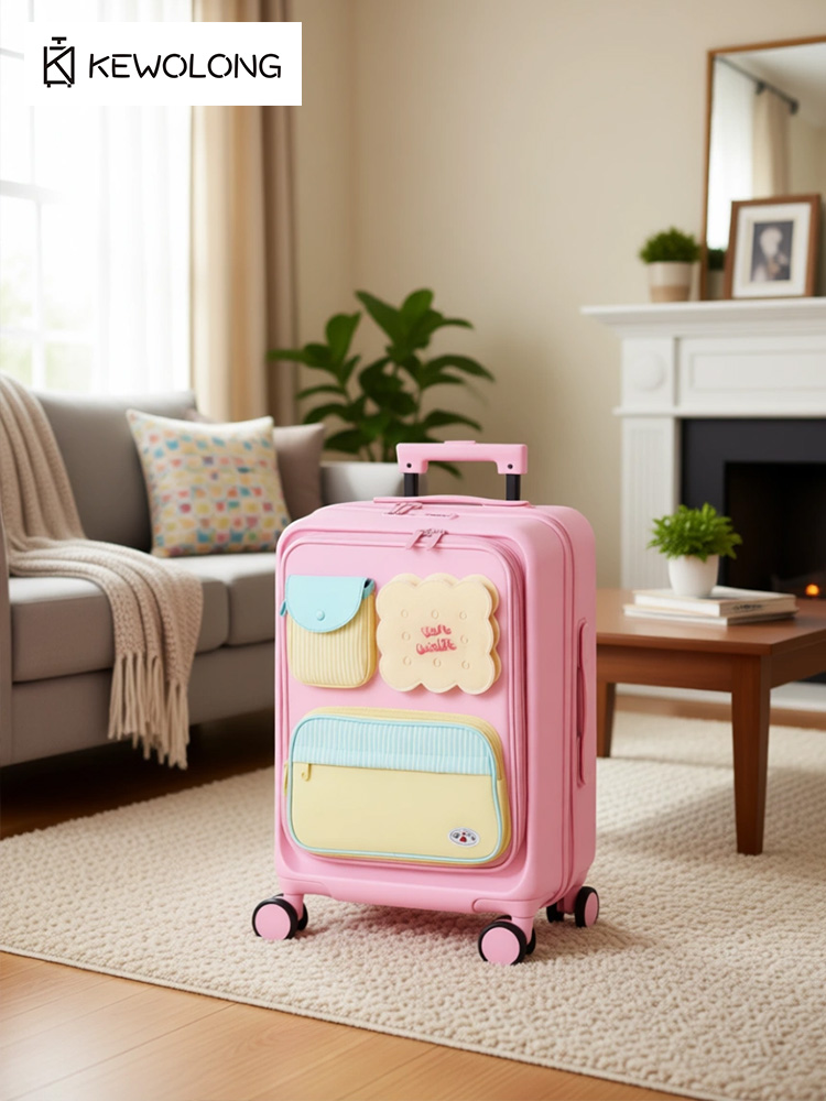 20 İnç Sevimli Önden Açılır Dö - Spinner Wheel Rolling Suitcase 20 Inch incelemesi ve fiyatı