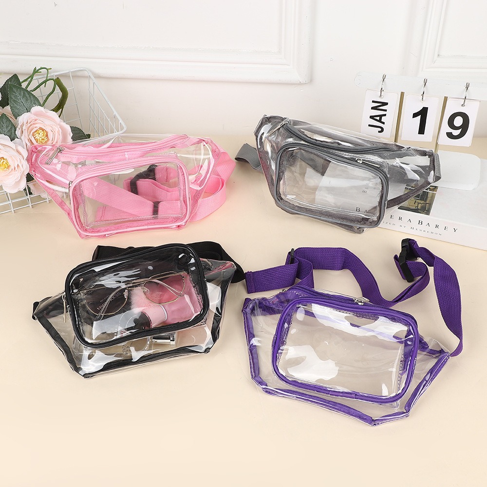 Şeffaf Bel Çantası PVC Çok Ren - Handbags incelemesi ve fiyatı
