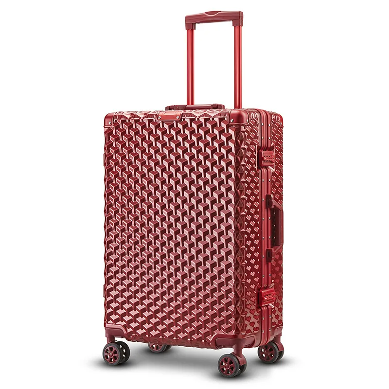 Yeni Seyahat bavul, şifre kutu - Aluminum Frame Carry On Luggage incelemesi ve fiyatı