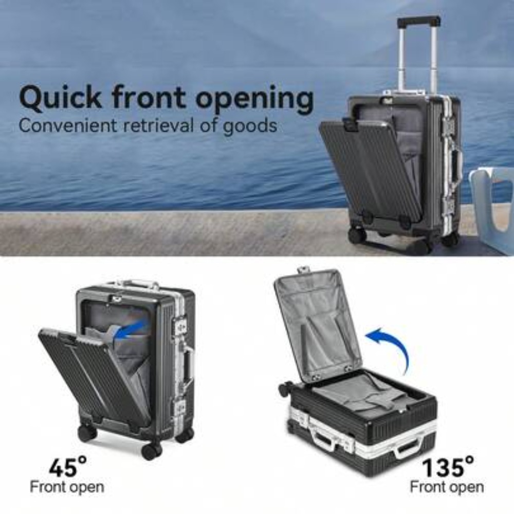 20 İnç Sert Kabuklu Kabin Boy  - Aluminum Frame Carry On Luggage incelemesi ve fiyatı