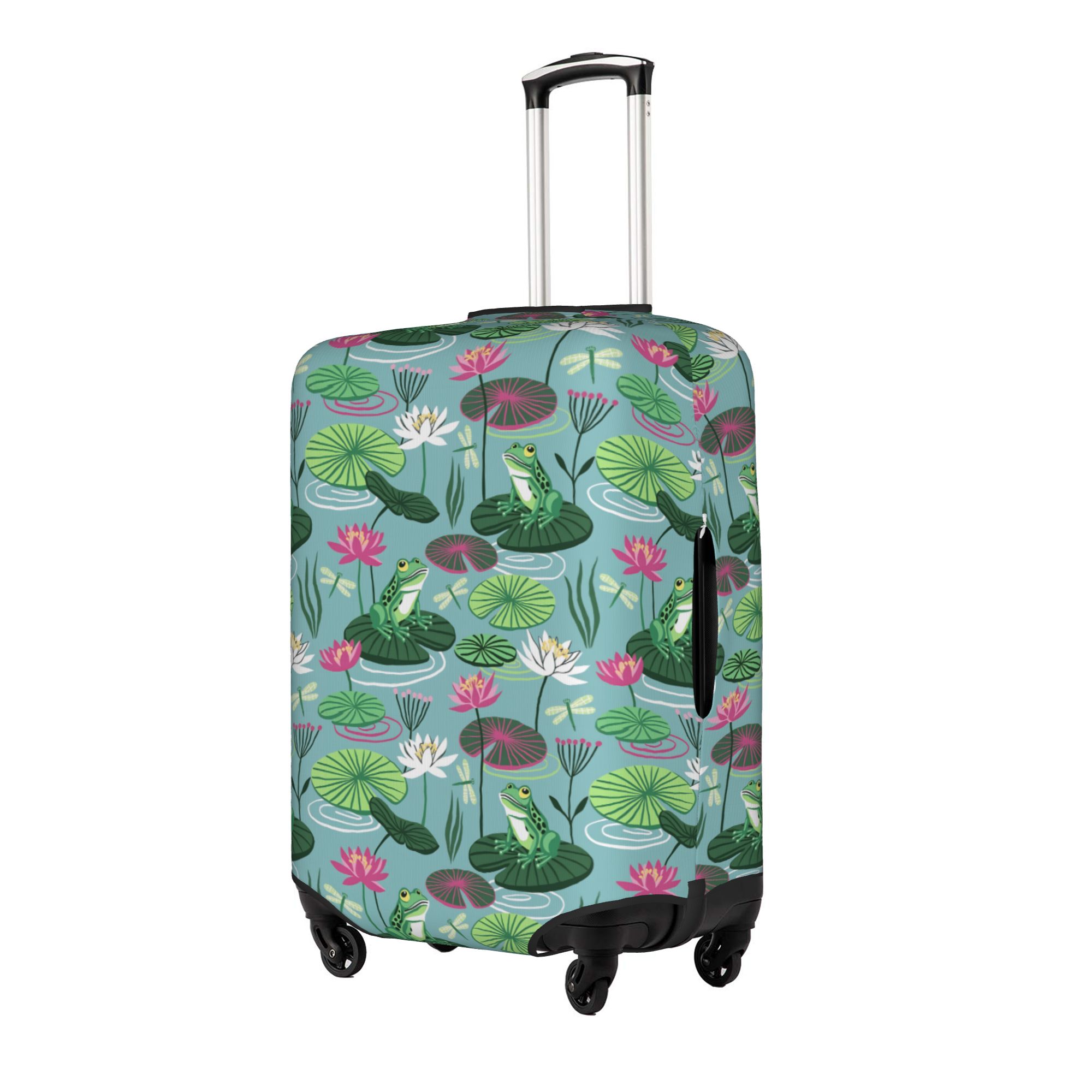 Kurbağalar ve nilüferler Seyah - Waterproof Suitcase Cover Protector incelemesi ve fiyatı
