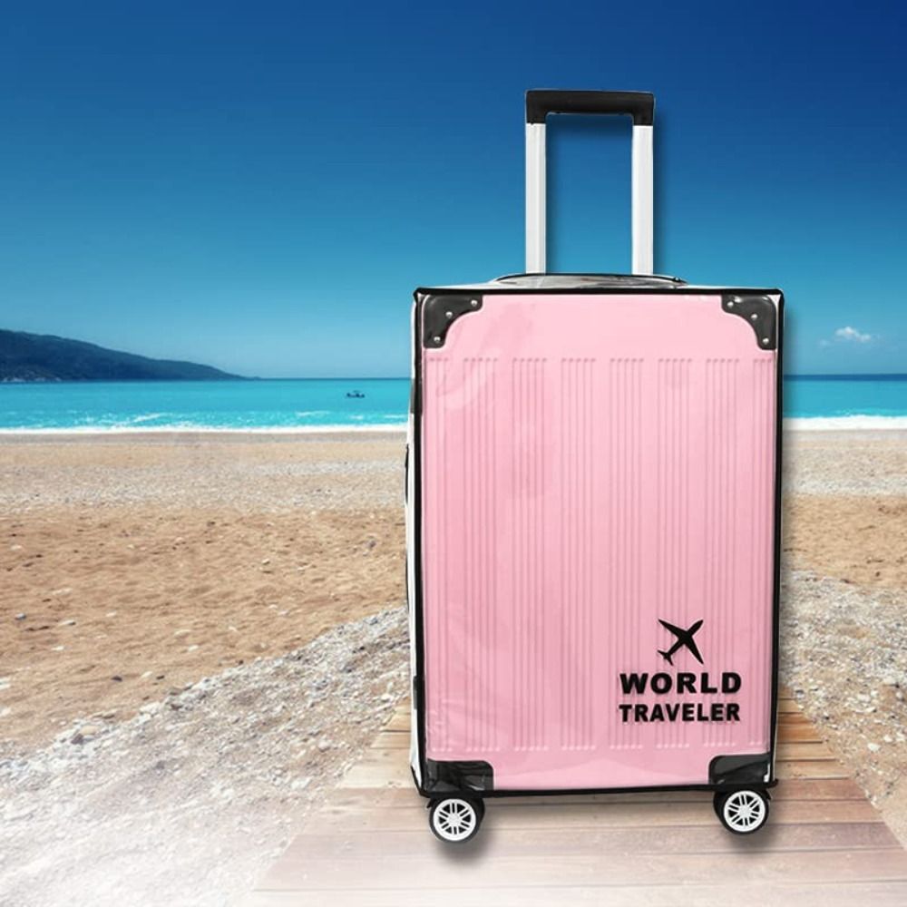 PVC Şeffaf Bagaj Kapağı Su Geç - Waterproof Suitcase Cover Protector incelemesi ve fiyatı