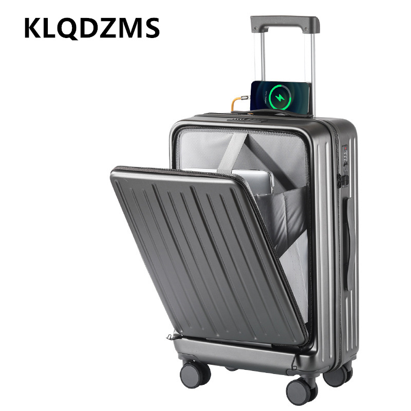 KLQDZMS 20 İnç Şarjlı Bavul Ön - Front Opening Laptop Luggage 24 Inch incelemesi ve fiyatı