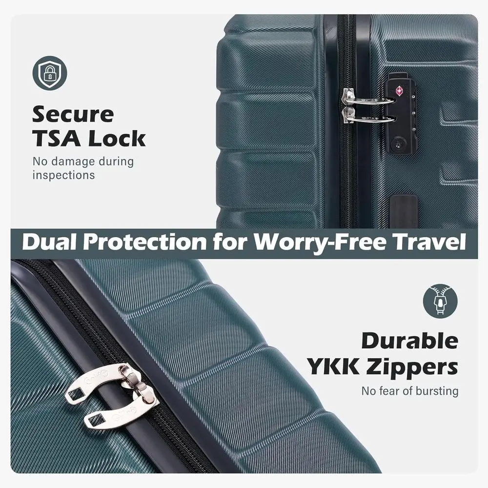 3 Parçalı Sert Kabuklu Döner V - Expandable Hard Shell Luggage Set incelemesi ve fiyatı