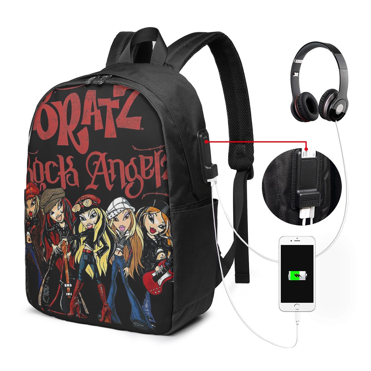 Bratz Rock Angelz Grup Çekimi  - Backpacks incelemesi ve fiyatı