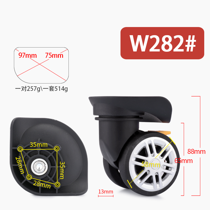 41Z için #   Valiz Döner Teker - Silent Replacement Luggage Wheels incelemesi ve fiyatı