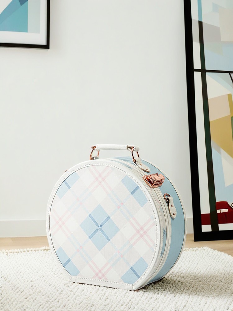 13 inç Vintage Retro Deri El Ç - Retro Vintage Trunk Suitcase incelemesi ve fiyatı