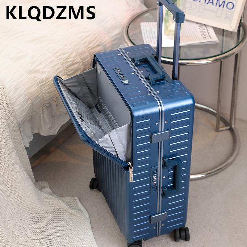 KLQDZMS El Tipi Seyahat Çantas - Front Opening Laptop Luggage 24 Inch incelemesi ve fiyatı