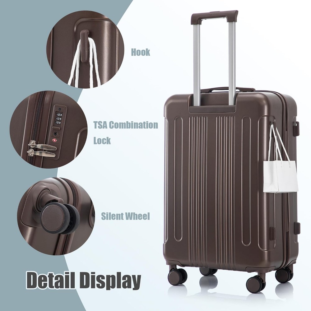3 Parçalı Genişletilebilir Tek - Expandable Hard Shell Luggage Set incelemesi ve fiyatı